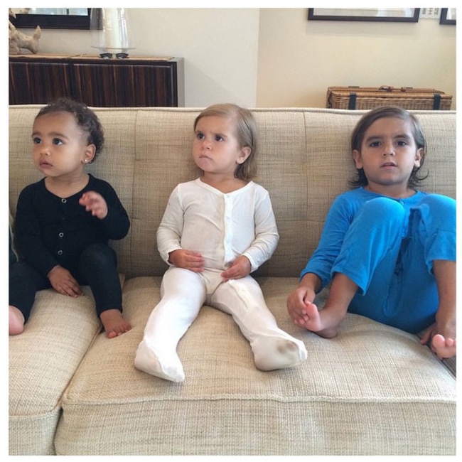 North West, Penelope Disick, Mason Disick
